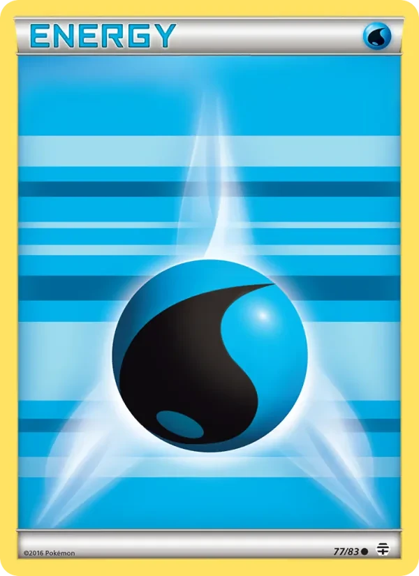 Water Energy 77/83 Generations Pokémon card