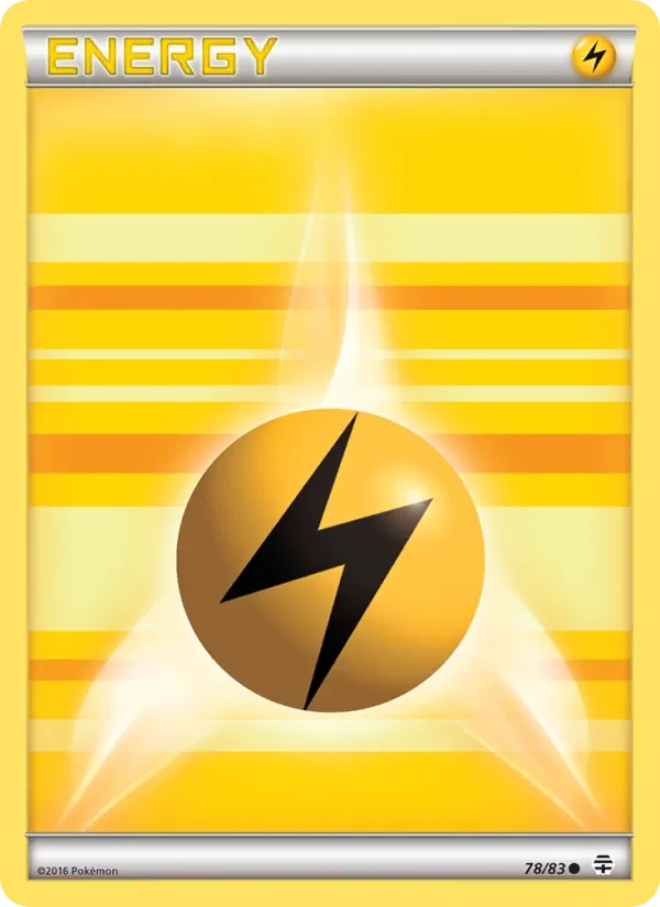 Lightning Energy 78/83 Generations Pokémon Karte