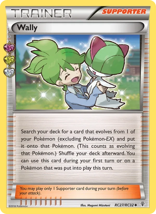 Carte Pokémon Wally RC27 Generations