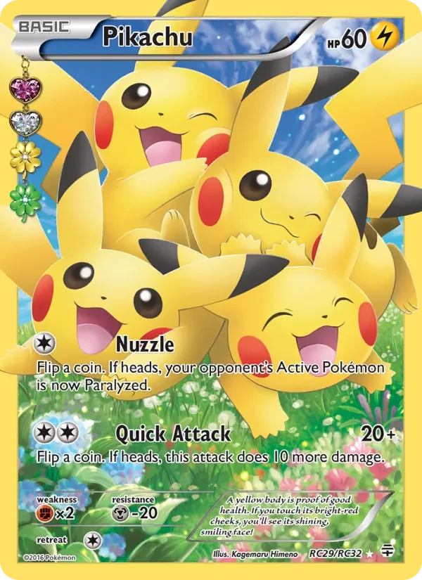 Pikachu RC29 Generations Pokémon card
