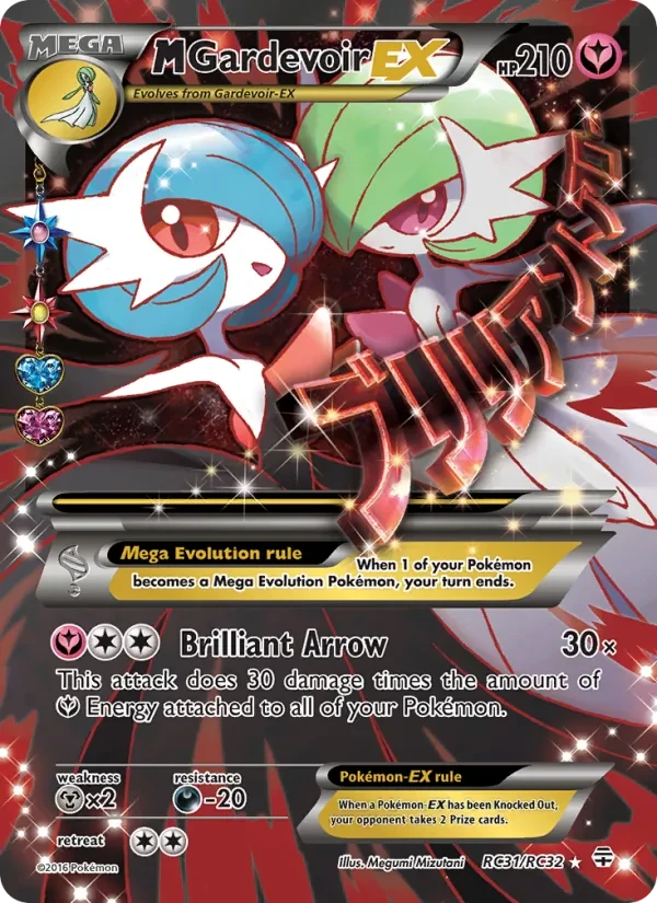 M Gardevoir EX RC31 Generations Pokémon card