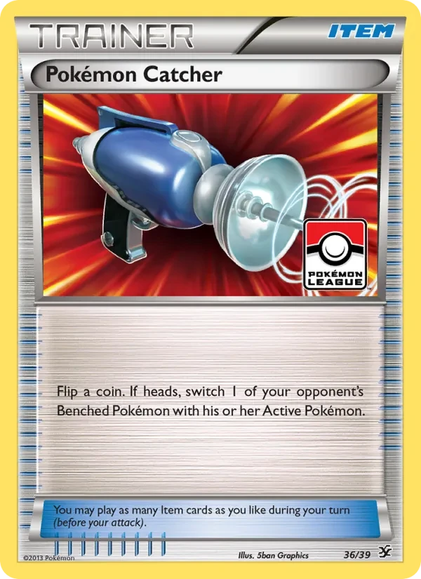 Pokémon Catcher 36/39 Kalos Starter Set Pokémon card