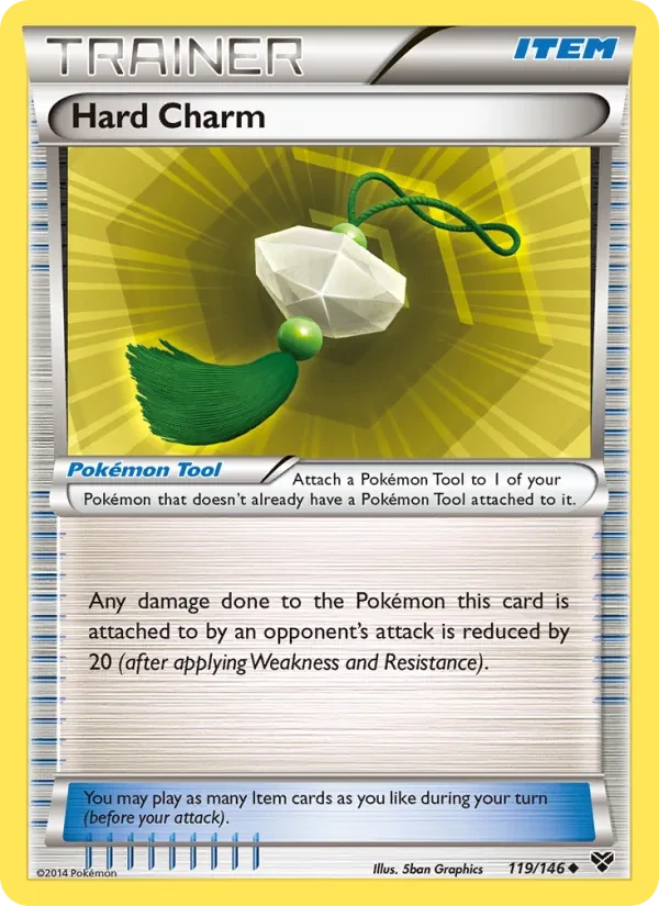 Hard Charm 119/146 XY Pokémon Karte