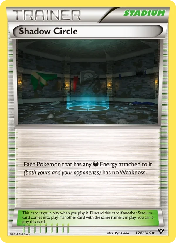 Carta Pokémon Shadow Circle 126/146 XY