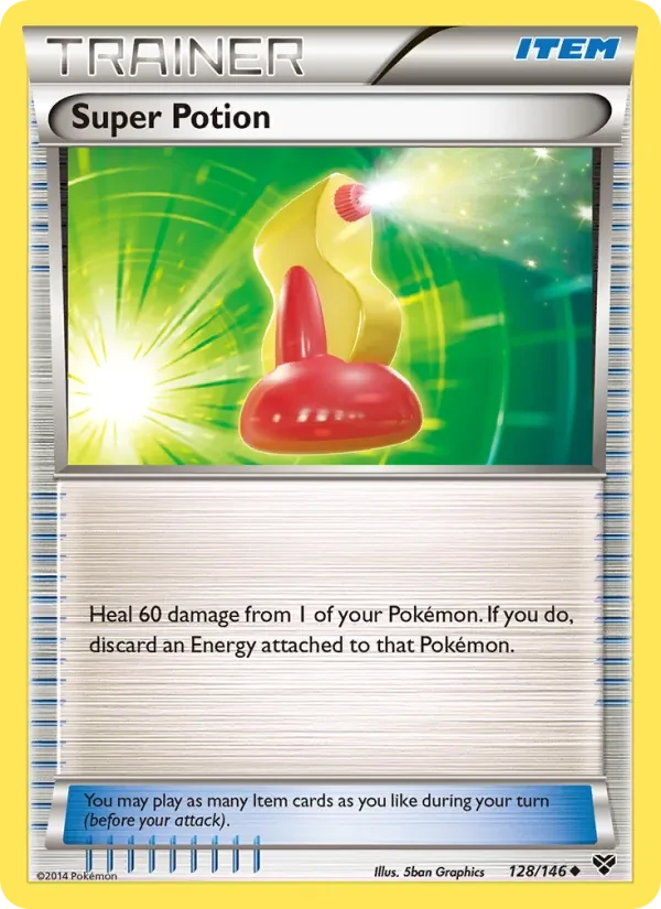Super Potion 128/146 XY Pokémon Karte