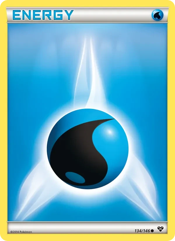 Water Energy 134/146 XY Pokémon card