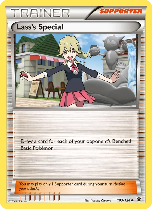 Lass's Special 103/124 Fates Collide Pokémon card