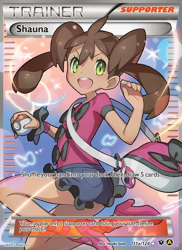 Shauna 111a Fates Collide Pokémon card