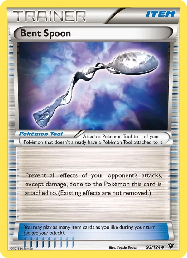 Carta Pokémon Bent Spoon 93/124 Fates Collide