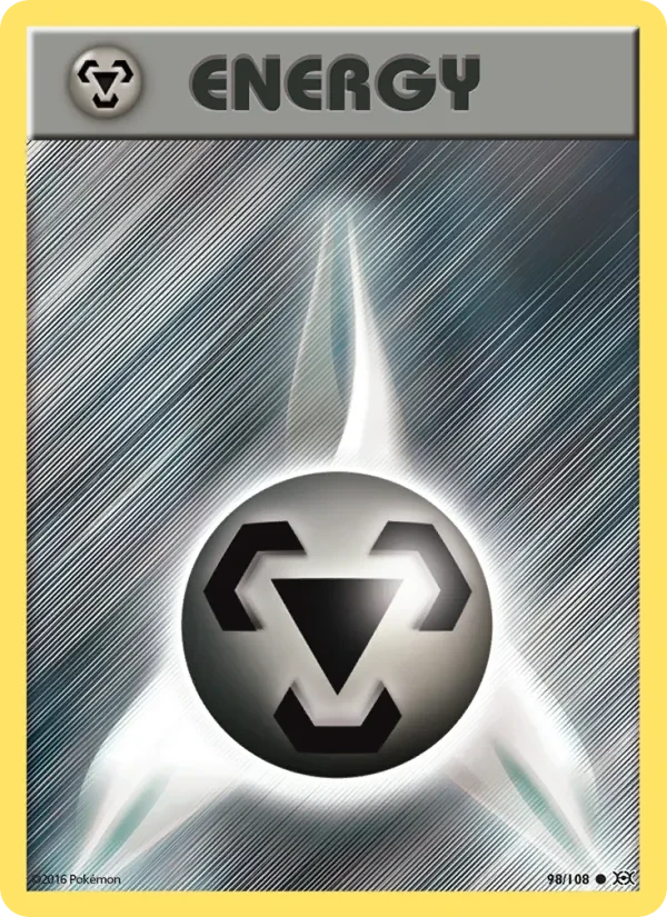 Metal Energy 98/108 Evolutions Pokémon card
