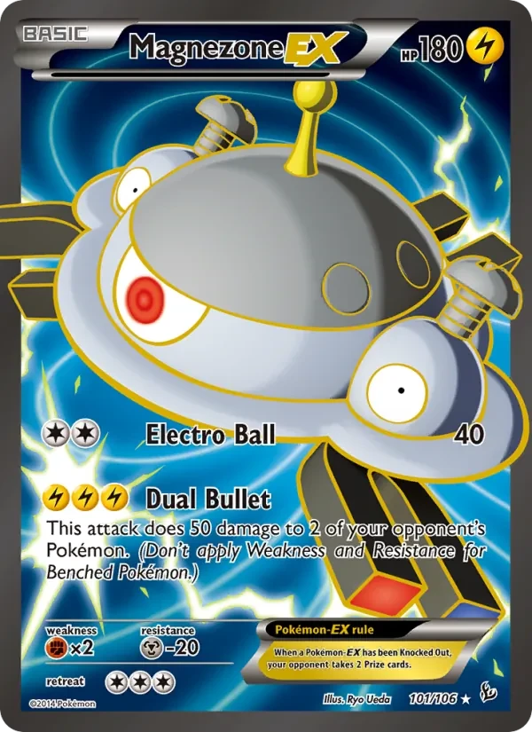 Carta Pokémon Magnezone EX 101/106 Flashfire