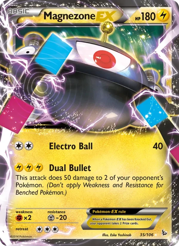 Carte Pokémon Magnezone EX 35/106 Flashfire