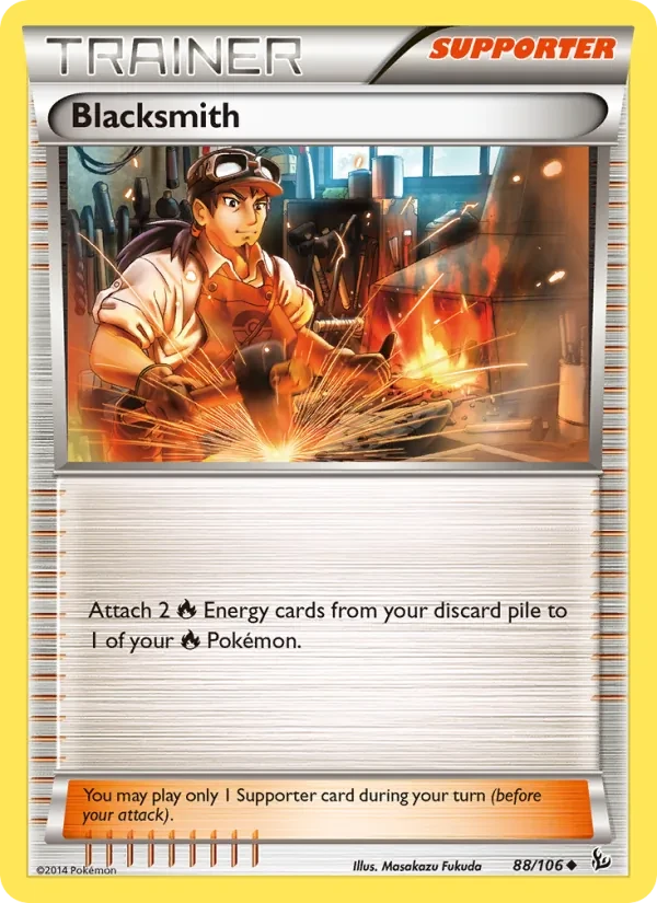 Carte Pokémon Blacksmith 88/106 Flashfire