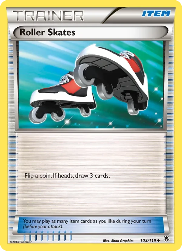 Roller Skates 103/119 Phantom Forces Pokémon card