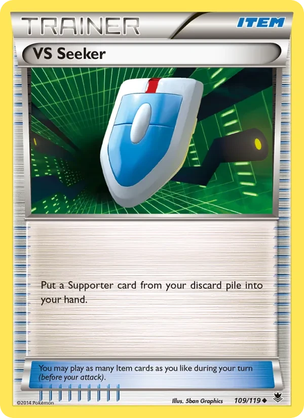 VS Seeker 109/119 Phantom Forces Pokémon card