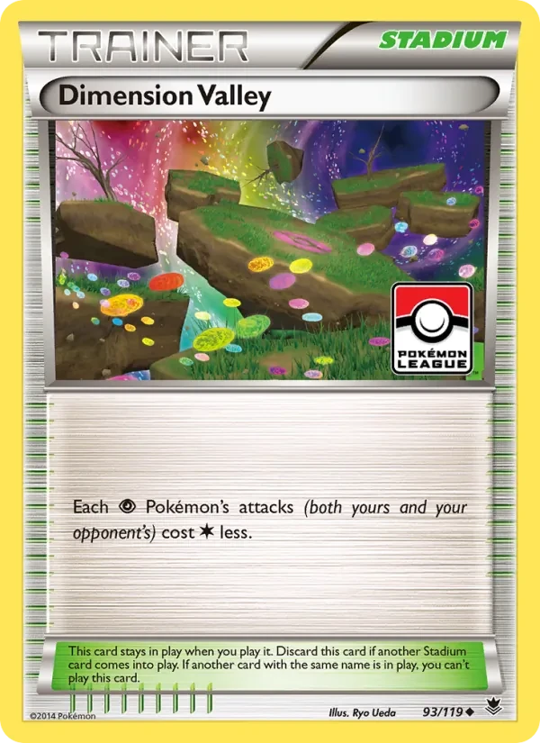Dimension Valley 93/119 Phantom Forces Pokémon card