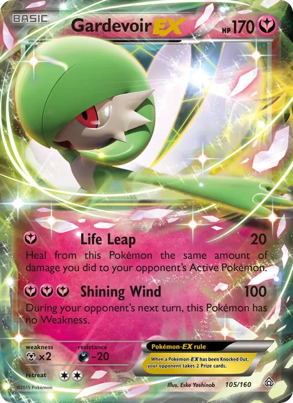 Gardevoir EX 105/160 Primal Clash Pokémon Karte