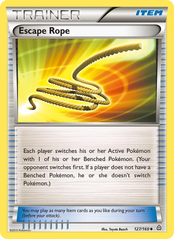 Escape Rope 127/160 Primal Clash Pokémon card