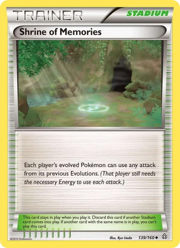 Shrine of Memories 139/160 Primal Clash Pokémon Karte