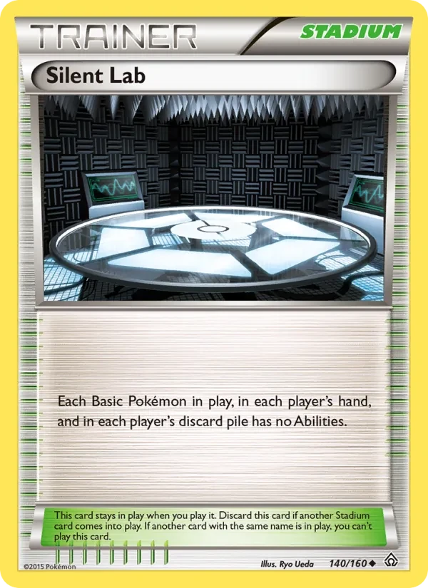 Silent Lab 140/160 Primal Clash Pokémon card