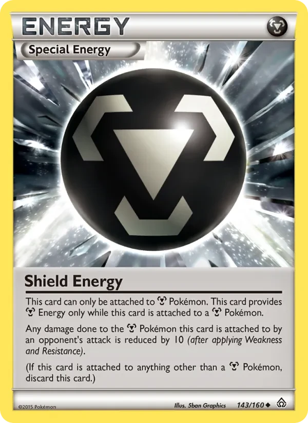 Shield Energy 143/160 Primal Clash Pokémon card