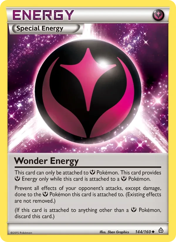 Wonder Energy 144/160 Primal Clash Pokémon card