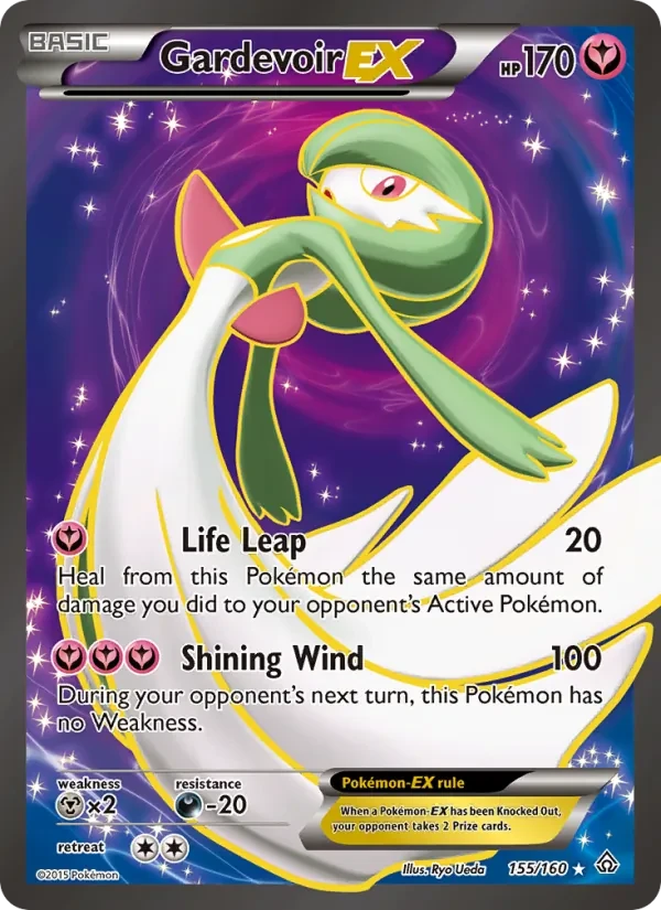 Gardevoir EX 155/160 Primal Clash Pokémon card