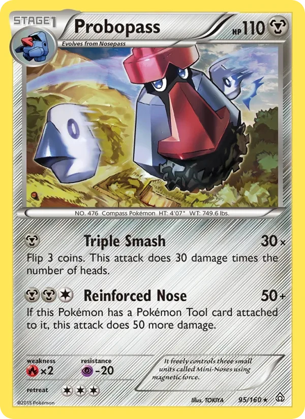 Probopass 95/160 Primal Clash Pokémon card
