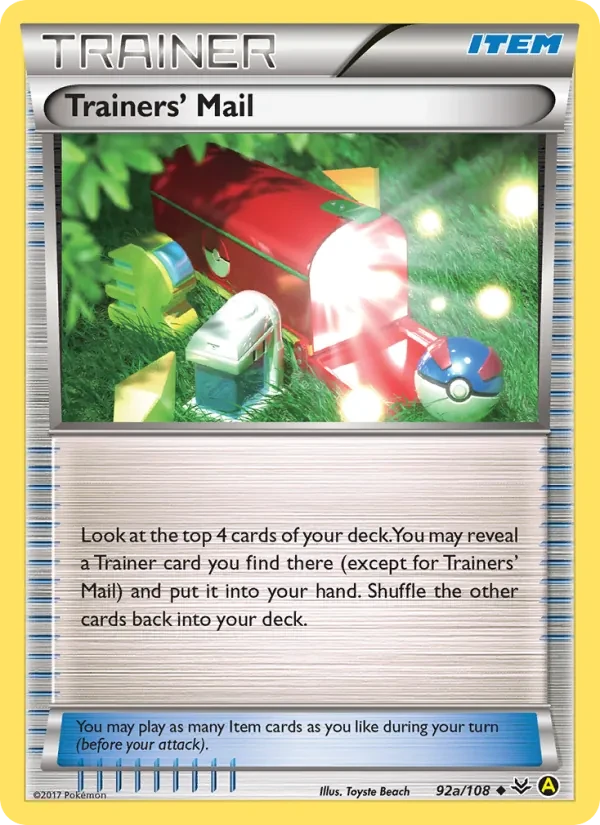 Trainers' Mail 92/108 Roaring Skies Pokémon Karte