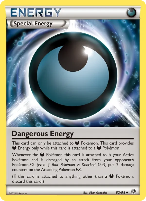Carta Pokémon Dangerous Energy 82/98 Ancient Origins