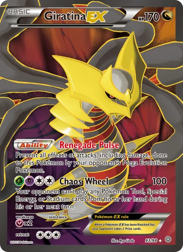 Carte Pokémon Giratina EX 93/98 Ancient Origins
