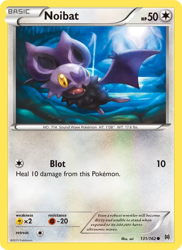 Noibat 131/162 BREAKthrough Pokémon Karte