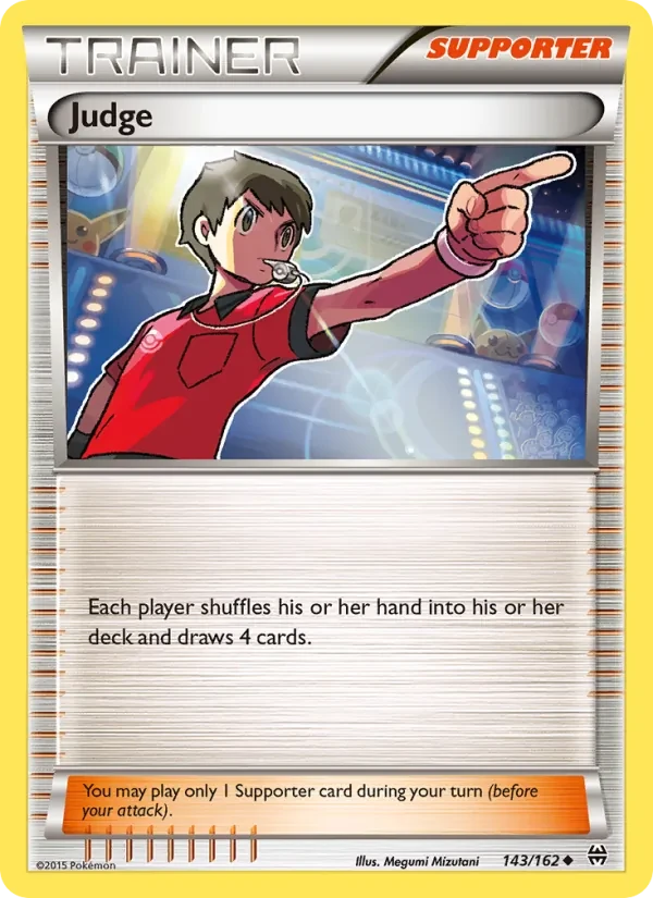 Judge 143/162 BREAKthrough Pokémon Karte