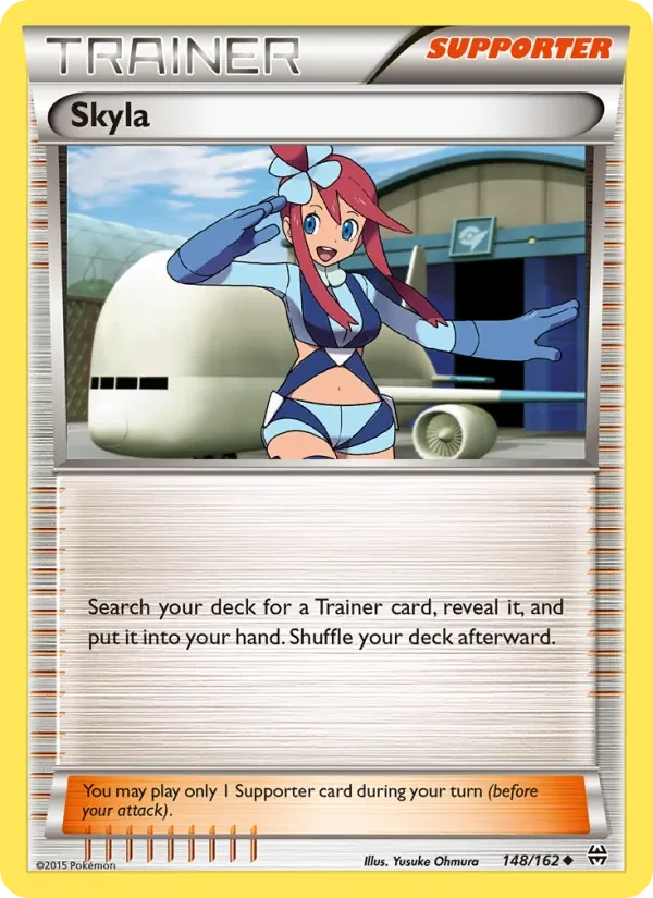 Carte Pokémon Skyla 148/162 BREAKthrough