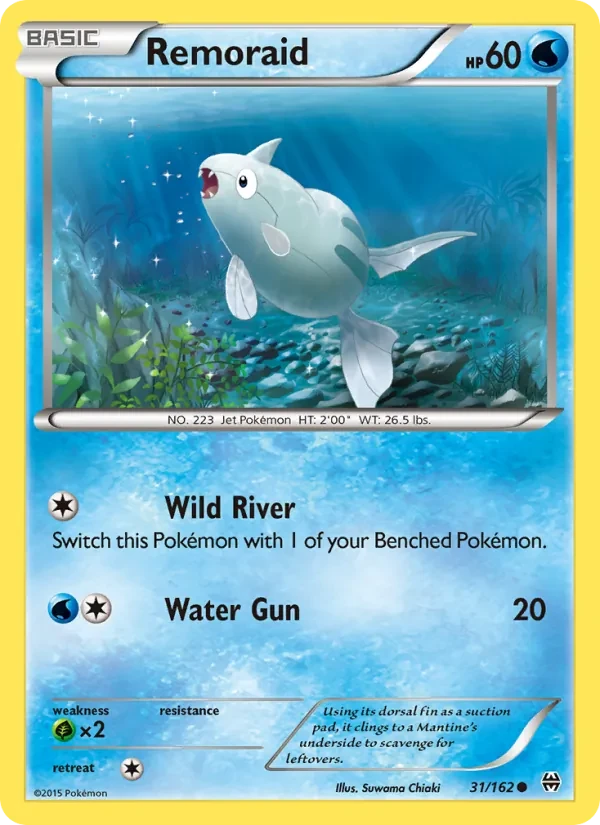 Remoraid 31/162 BREAKthrough Pokémon card