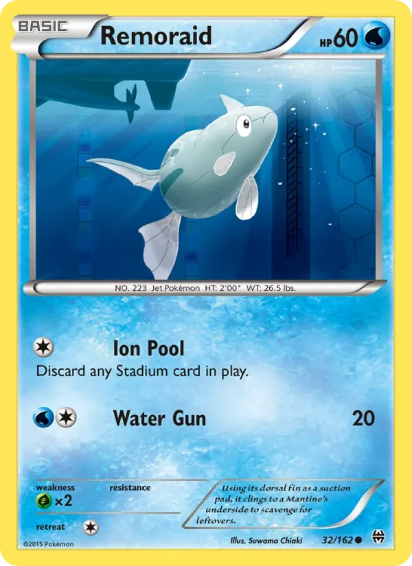 Remoraid 32/162 BREAKthrough Pokémon card