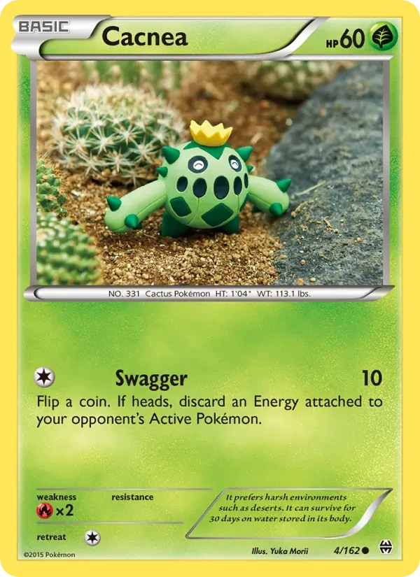 Cacnea 4/162 BREAKthrough Pokémon card