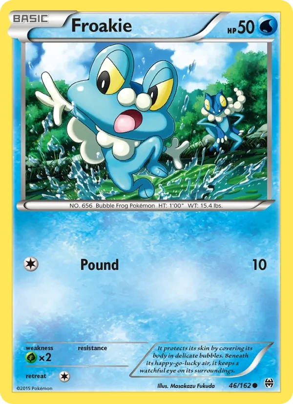 Carte Pokémon Froakie 46/162 BREAKthrough