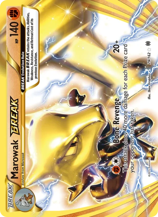 Marowak BREAK 79/162 BREAKthrough Pokémon card