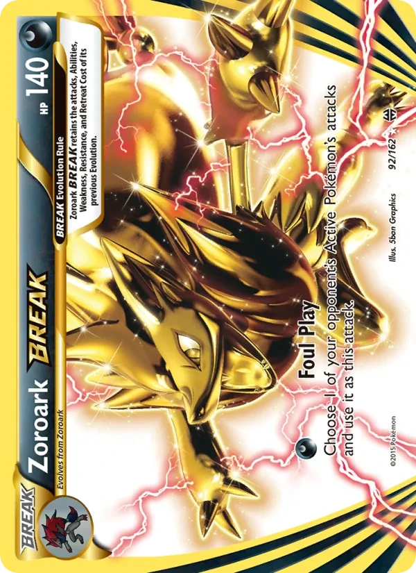 Zoroark BREAK 92/162 BREAKthrough Pokémon Karte