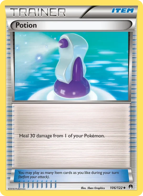 Potion 106/122 BREAKpoint Pokémon card