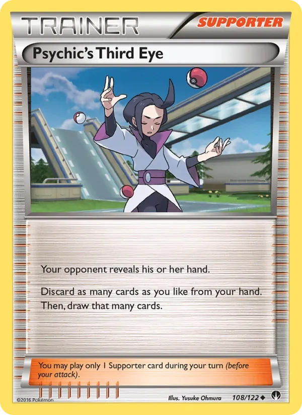 Psychic's Third Eye 108/122 BREAKpoint Pokémon Karte