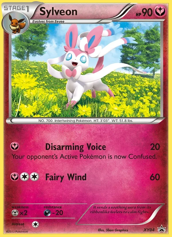 Sylveon XY04 XY Black Star Promos Pokémon Karte