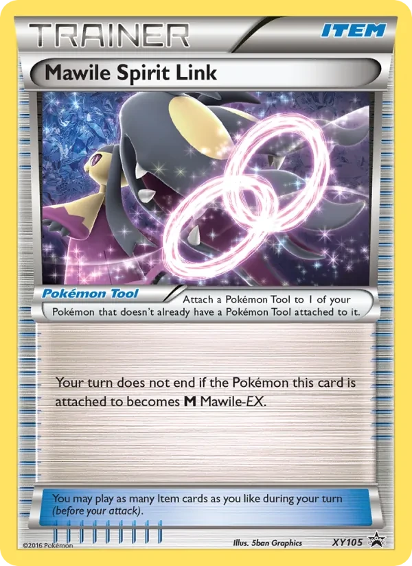 Mawile Spirit Link XY105 XY Black Star Promos Pokémon kaart