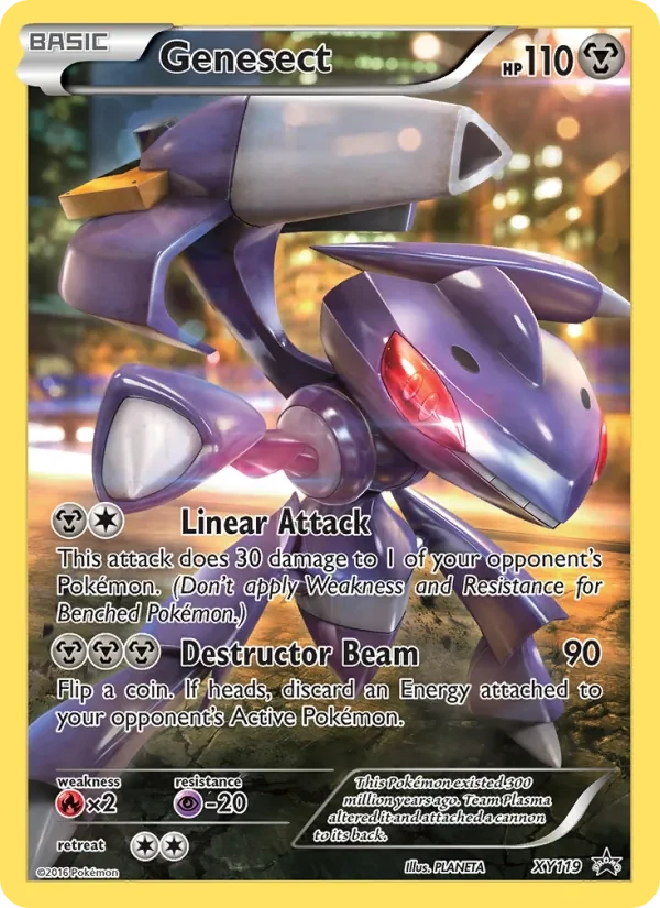 Genesect XY119 XY Black Star Promos Pokémon card