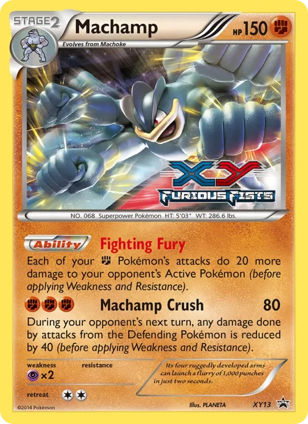 Machamp XY13 XY Black Star Promos Pokémon Karte