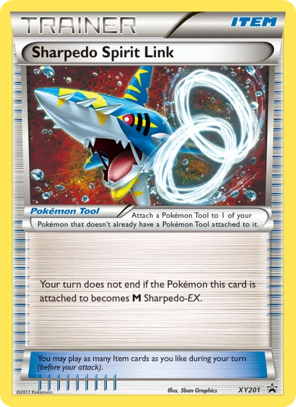 Sharpedo Spirit Link XY201 XY Black Star Promos Pokémon Karte