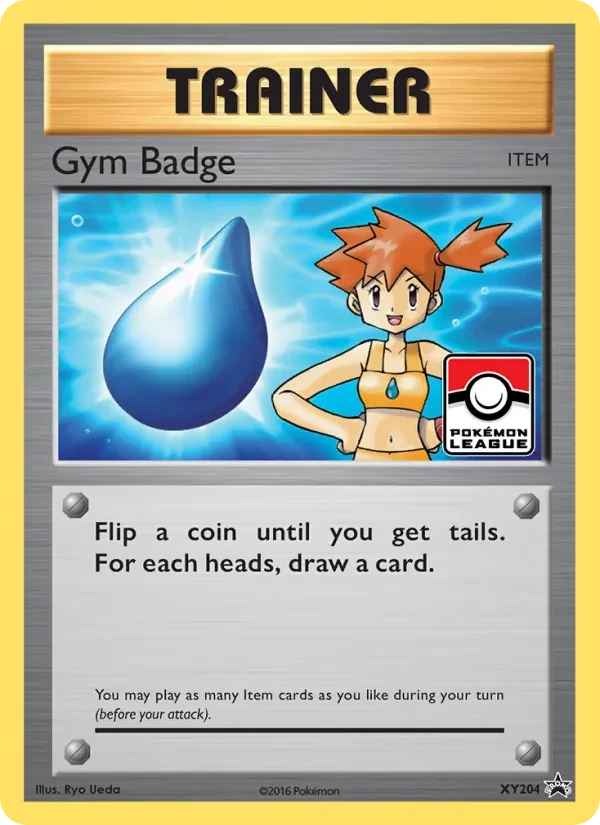 Carte Pokémon Gym Badge XY204 XY Black Star Promos