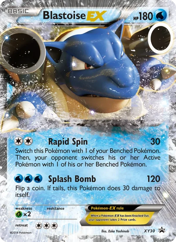 Blastoise EX XY30 XY Black Star Promos Pokémon card
