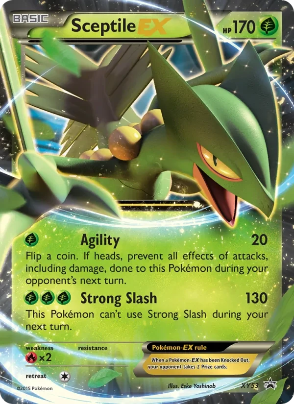 Sceptile EX XY53 XY Black Star Promos Pokémon card